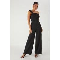 Bardot Twist Straight Leg Jumpsuit