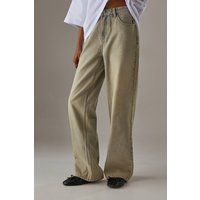 Warehouse Women's Vintage Wash Ultimate Denim Boyfriend Jeans | Size: 16