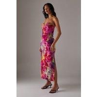 Warehouse Pink Dress Womens Occasion Dresses