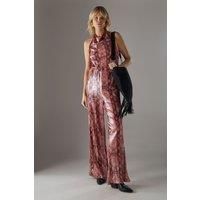 Warehouse Orange Jumpsuit Womens Occasion Jumpsuits