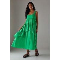 Warehouse Green Dress Womens Daywear Dresses