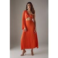 Warehouse Orange Dress Womens Occasion Dresses