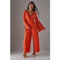 Warehouse Orange Jumpsuit Womens Occasion Jumpsuits