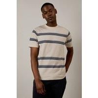 Mens Off White Triple Stripe T-Shirt - L