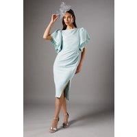 Coast Sage Midi Dress Womens Occasion Dresses