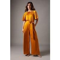 Coast Mustard Jumpsuit Womens Occasion Jumpsuits