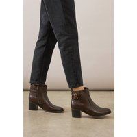 Good For The Sole Brown Ankle Boots Womens Daywear Boots