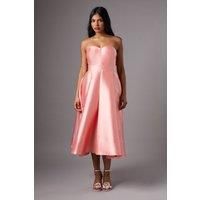 Coast Peach Midi Dress Womens Occasion Dresses