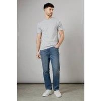 Maine Dark Blue Straight Jeans Mens Casual Jeans