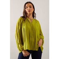 Wallis Chartreuse Blouse Womens Daywear Tops