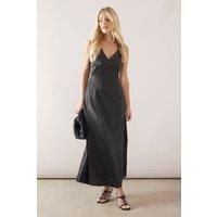 Wallis Black Slip Dress Womens Occasion Dresses