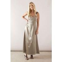 Wallis Champagne Slip Dress Womens Occasion Dresses
