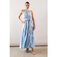 Wallis Blue Maxi Dress Womens Occasion Dresses