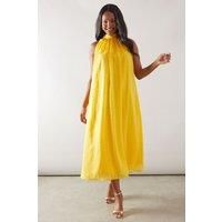 Wallis Mustard Swing Dress Womens Occasion Dresses