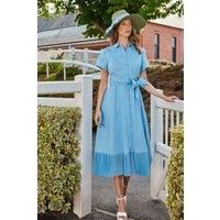 Coast Blue Midi Dress Womens Occasion Dresses