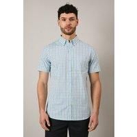 https://www.burton.co.uk/product/maine-green-small-check-short-sleeve-shirt_edd09133£colour=green&size=L