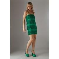 Warehouse Bright Green Dress Womens Occasion Dresses