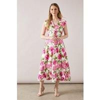 Wallis Ivory Fit & Flare Dress Womens Occasion Dresses