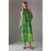 Warehouse Green Dress Womens Occasion Dresses