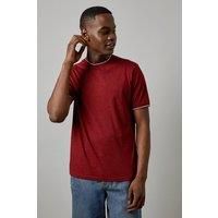 Burton Red T-Shirt Mens Casual T-Shirts