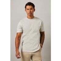 Burton Off White T-Shirt Mens Casual T-Shirts
