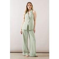 Wallis Sage Trousers Womens Casual Trousers