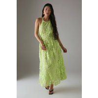 Warehouse Apple Green Dress Womens Occasion Dresses