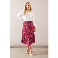 Wallis Pink Midi Skirt Womens Occasion Skirts