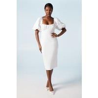 Coast White Column Dress Womens Bridal Dresses