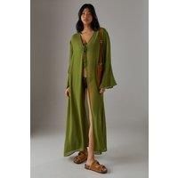 Warehouse Olive Beach Skirt Womens Beachwear Beachwear