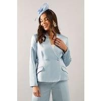 Wallis Blue Jacket Womens Daywear Jackets & Coats