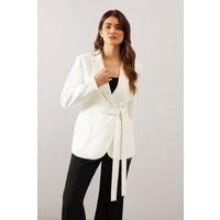 Wallis Ivory Blazer Womens Occasion Jackets & Coats