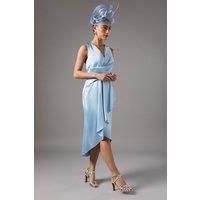 Coast Powder Blue Midi Dress Womens Occasion Dresses