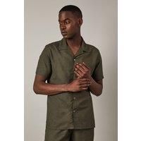 Burton Khaki Shirt Mens Casual Shirts