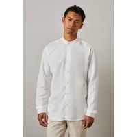 Burton White Shirt Mens Casual Shirts