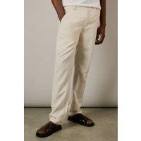 Burton Off White Trousers Mens Casual Trousers