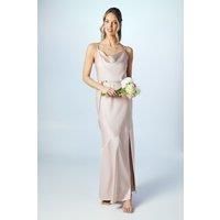 Coast Blush A-Line Dress Womens Bridesmaids Dresses