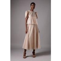 Coast Blush Midi Skirt Womens Occasion Skirts