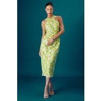 Coast Green Midi Dress Womens Occasion Dresses