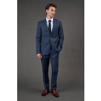 Burton Dark Blue Suit Trousers Mens Smart Suits