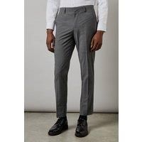 Burton Mid Grey Suit Trousers Mens Smart Suits