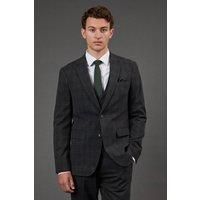 Burton Charcoal Suit Jacket Mens Smart Suits