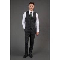 Burton Charcoal Suit Trousers Mens Smart Suits