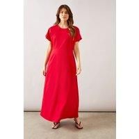 Wallis Red Fit & Flare Dress Womens Daywear Dresses
