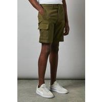 Burton Khaki Shorts Mens Casual Shorts