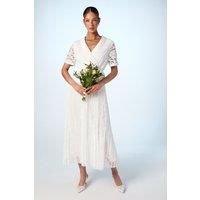 Coast Ivory A-Line Dress Womens Bridal Dresses