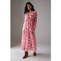 Warehouse Pink Dress Womens Occasion Dresses
