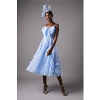Coast Blue Midi Dress Womens Occasion Dresses