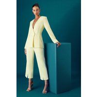 Coast Yellow Tailored Trousers Womens Occasion Trousers