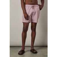 Mens Pink Print Swim Shorts - M
